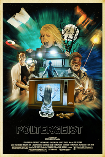 POLTERGEIST Poster Affiche Movie Horror 